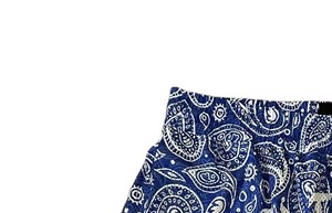 Customize Men's Plus Size Training Sports Baseball Shorts High Street Paisley Design 5 Inch Inseam <b>Mesh</b> Breathable Fashion Mens - Product Image 2