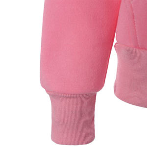 Nouveau sweat à capuche court pour femme avec logo imprimé sur le devant, décontracté, à manches longues, respirant, design hivernal, en coton/fibre de bambou, coupe ample - Product Image 1