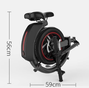 Vélo électrique pliable 14 pouces avec cadre en aluminium - Conception ultra-légère et portable pour hommes/femmes - Batterie lithium-ion dissimulée - Moteur sans balais 250W - Product Image 5