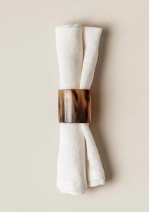 Rond de serviette en corne fait main de luxe de qualité supérieure pour l'utilisation de dîner de fête de mariage de Table à faible coût - Product Image 2