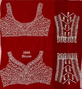 Derniers vêtements de créateur Filet lourd attrayant avec broderie de paillettes Fabricant Lehenga Choli d'Inde - Product Image 6