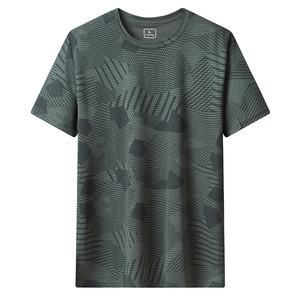 New Printed Ice Silk T-<b>shirt</b> <b>Men's</b> Sports Running and Fitness Short-sleeved Couples Outdoor Quick-drying T-<b>Shirts</b> <b>Men</b> - Product Image 1