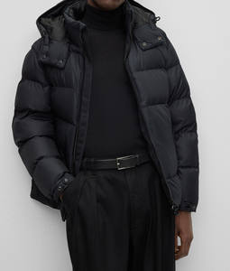 Veste d'hiver chaude sur mesure pour homme, manteaux d'hiver en duvet de haute qualité, veste matelassée rembourrée en duvet pour homme - Product Image 4