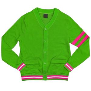 Cárdigan de punto grueso de primera calidad para hombre, invierno, peso pesado, estilo extragrande, manga larga, logotipo personalizado, OEM, ODM, suéter cálido con volantes - Product Image 1