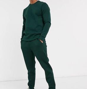 Offre Spéciale – Survêtement Confortable en Coton Polaire, Coupe-Vent Intégral, Tenue de Sport Unie pour l'Hiver, Idéal pour la Gym - Product Image 3