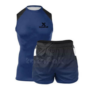 Uniforme de Voleibol de Secado Rápido y Transpirable para Adultos, Ajuste Cómodo, 100% Poliéster, Colores Personalizados para Todos los Tamaños de Equipo - Product Image 1