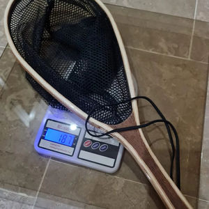 Red de Aterrizaje para Pesca con Mosca al Aire Libre, Red de Trucha, Marco de Madera con Red de Goma Fundida a Mano, Red de Pesca para Aterrizaje de Thor - Product Image 1