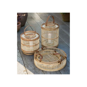 Linternas de velas de bambú de lujo de alta calidad para sala de estar nuevos diseños tamaño personalizado del fabricante de Vietnam - Product Image 6