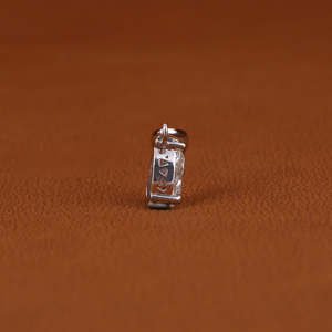 Pendentif en or massif 10KT pour femme poire cur diamant de laboratoire toutes occasions plaqué or massif pendentif minimal bijoux de corps - Product Image 4