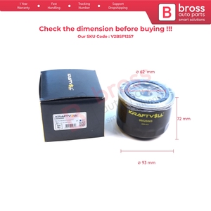 กรองน้ำมันแท้ V2BSP1257 รหัส 06020063 269-A01 สำหรับ 1300 1310 1309 1410 Nova - Product Image 5