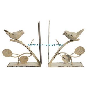 Sujetalibros de aluminio y plata con Base de madera natural para mesa, sujetalibros de escritorio para el hogar con diseño maravilloso hechos a mano, superventas, a la venta - Product Image 6