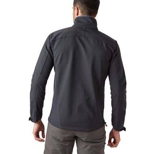 Vestes Softshell Col montant Qualité supérieure Toile enduite Service OEM ODM Fermeture éclair épaisse Prix bas 2026 - Product Image 2