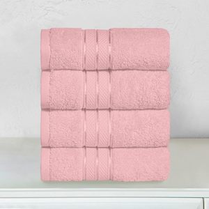 Custom 100% Turkish Cotton 4-Piece <b>Bath</b> <b>Set</b> Quick-Dry Soft Woven Face Hand <b>Towels</b> Eco-Friendly Home Bathroom Shower Gift <b>Towel</b> - Product Image 1