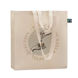 Bolsas de Compras Promocionales Sostenibles OSOLE++ de Comercio Justo, Hechas de Algodón, Cumplen con los Estándares de Comercio Justo - Product Image 2