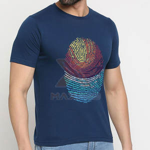 Camisetas de Hombre de Color Sólido de Alta Calidad, Corte Regular, Camisetas de Hombre para Adultos, Camisetas de Hombre con Logotipo Personalizado - Product Image 3