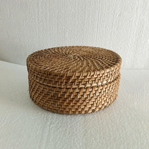 Wholesale <b>Bag</b> Packaging Box <b>Tea</b> <b>Caddy</b> Container Storage Round Boxes Home Kitchen Decoration - Product Image 2