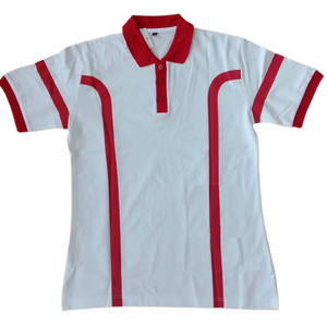 Camiseta Polo escolar de manga corta para niños con logotipo personalizado de alta calidad, uniforme escolar de buena calidad para niños - Product Image 5