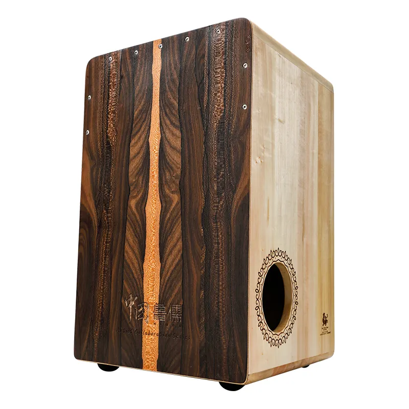 Hluru Adult Box Cajon Trommel Doppelseitig verstellbarer Cajon