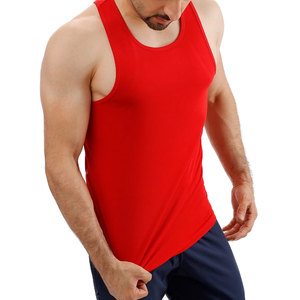 Camiseta sin Mangas de Alta Calidad para Hombre, Secado Rápido, Transpirable, de Algodón y Poliéster, Ropa Deportiva Informal de Punto - Product Image 2