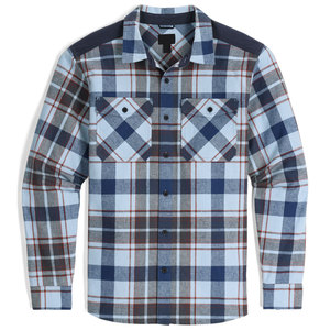 Chemise en flanelle brossée personnalisée 220 GSM pour homme, shacket uni 100% fibre de bambou respirant et écologique pour un usage décontracté en automne - Product Image 1