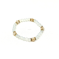 Vente en gros de bracelets ajustables, bijoux bohème, perles de rocaille en verre faites à la main, bracelets de perles du fabricant indien