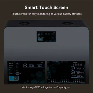 Household Energy Storage Grade 51.2V 314Ah 15kWh LiFePO4 <b>Wall</b> Battery Pack CAN RS485 CE 10Year Warranty ReadyToShip - Product Image 2