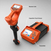 Localisateur de câbles et de tuyaux HUAPU R30, 10 fréquences, profondeur 20 m, IP65, écran tactile, traceur de lignes souterraines