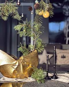 Jarrón de Piso Moderno Costero Hecho a Mano, Jarrón de Metal y Hierro Único para Navidad, Jarrón de Flores con Espacio de Almacenamiento Oculto, Mayorista - Product Image 2