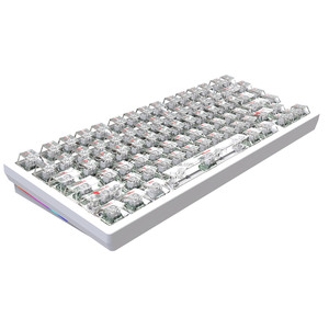 คีย์บอร์ดแล็ปท็อปพร้อมปุ่มอินเทอร์เน็ตแบบมีไฟ LED และการเชื่อมต่อแบบมีสาย USB คีย์บอร์ดแบบมีสายขนาดกะทัดรัด - Product Image 1