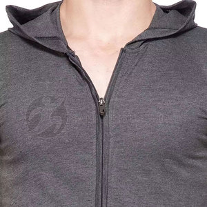 Nueva llegada mezclado de algodón sin mangas gimnasio sudaderas con capucha parches personalizados gran oferta último estilo hombres sin mangas gimnasio sudaderas con capucha - Product Image 4