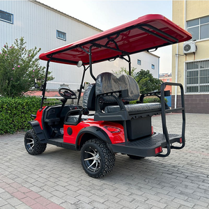 Voiturette de golf électrique personnalisée de haute qualité, 4 places, à batterie, nouvelle énergie, tout-terrain, prix usine - Product Image 3