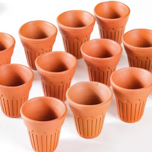 Tazas de arcilla ecológicas hechas a mano para bebidas calientes Mini tazas personalizadas para fiesta de té o uso doméstico con material de Bambú - Product Image 2