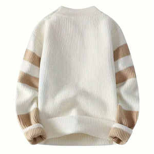 Pulls pour hommes, fabricant professionnel, best-seller, pull en tricot surdimensionné à manches longues, nouveau style tendance - Product Image 3