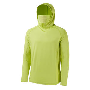 Nuevo diseño camisa UPF50 protector solar de secado rápido transpirable pesca Jersey buen precio superventas pesca Camisa con capucha proveedor - Product Image 5