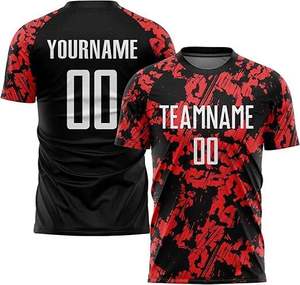 เสื้อฟุตบอลของผู้ชายเสื้อฟุตบอลแห้งเร็วระบายอากาศได้หมายเลข2025โลโก้ตามสั่ง - Product Image 5