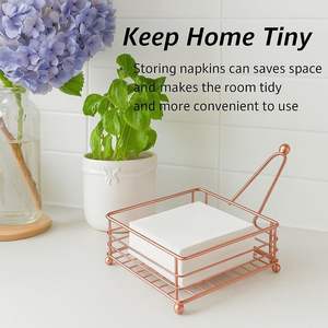 Tissue Roll <b>Holder</b> for Kitchen, Restaurant, Farmhouse, Diwali Decoration - Hotel Tableware <b>Napkin</b> <b>Holder</b> with Weighted Arm - Product Image 2