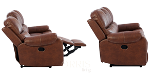 Juego de Sofás Reclinables Tapizados de Estilo Nórdico con Diseño de Ocio, Respaldo Alto y Patas de Metal para Uso en el Hogar y Hoteles - Product Image 6