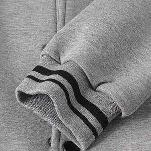 Chaqueta de invierno de talla grande para hombre de la mejor calidad, cuello levantado, estilo callejero, venta en línea con procesamiento teñido para adultos - Product Image 2