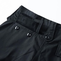 Ensemble veste et pantalon tactique camouflage respirant à six poches, taille ajustable, en sergé de polyester, toutes saisons, faible MOQ, professionnel