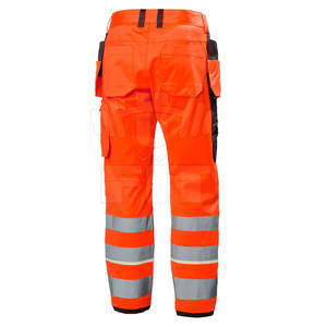 OEM Vente en gros Pantalons de travail multi-poches Pantalons de travail pour hommes, couleurs unies, respirants, à port régulier - Product Image 2