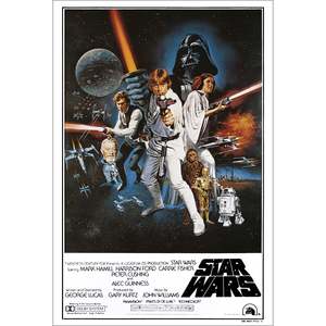 Star Wars Film <b>Poster</b> Set Durable Paper Wall Decor - Product Image 6