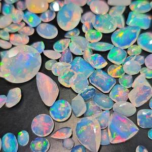 Pierres précieuses à facettes opale welo éthiopienne de haute qualité naturelle bonne coupe forme mixte grossiste en vrac de Jaipur - Product Image 1