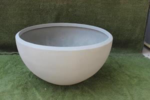 KNT Creations – Pot suspendu en fibre de verre léger et durable, design classique et moderne, texture lisse, pour intérieur et extérieur - Product Image 3
