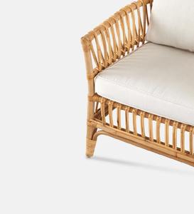 เก้าอี้หวายธรรมชาติทำมือ เป็นมิตรกับสิ่งแวดล้อม พร้อมเบาะรองนั่ง สำหรับใช้ในบ้านทั้งภายในและภายนอก เหมาะสำหรับห้องนั่งเล่น - Product Image 3