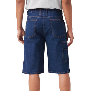 Pantalones cortos de mezclilla lavados con ácido para hombre de estilo Vintage bordado personalizado impresión etiqueta personalizada servicio OEM Etiqueta Privada - Product Image 3