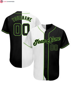 Maillots de baseball personnalisés avec des logos sublimés, des couleurs personnalisées et des numéros de joueur personnalisés - Product Image 1
