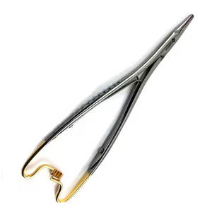 ปากีสถานที่ใส่เข็มขนาดเล็กพร้อมที่จับสแตนเลสที่ใส่หลอดเลือดเครื่องมือผ่าตัด - Product Image 5