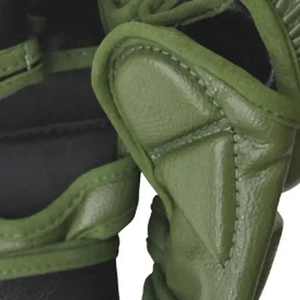 Gants de boxe professionnels 14oz en cuir de haute qualité évacuant l'humidité respirant doigt complet fermeture à lacets crochet et boucle poignet - Product Image 2