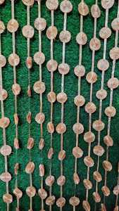 Golden Gota Patti Artificial Vintage Romantic Flower Garland <b>Curtain</b> Tassels for Wedding Diwali Housewarming Door Entrance Gift - Product Image 3