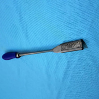 Râpe dentaire droite en acier inoxydable 304 de haute qualité, réutilisable, pour le soin dentaire des chevaux et des chiens, instrument vétérinaire pour le détartrage des dents.